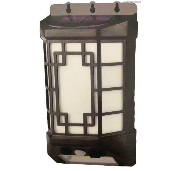 Wireless Solar Wall Lamp with Light Motion Sensor