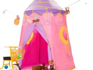 Portable Folding Toy Castle Fairy Play Tent