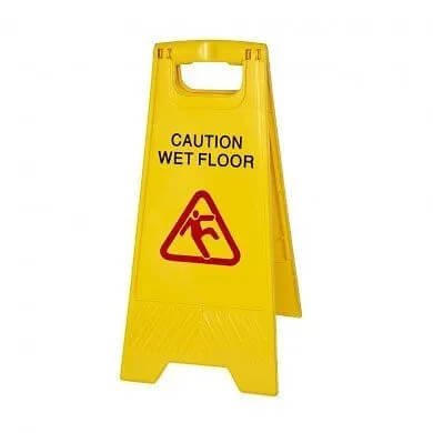 Wet Floor Emergency Sign