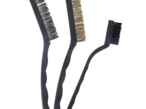 3 Heavy Duty Wire Brush Set