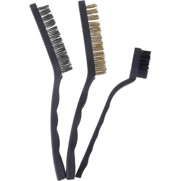 3 Heavy Duty Wire Brush Set