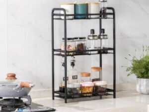 3 Tier Kitchen Metal Shelving Spice Rack Storage Organizer