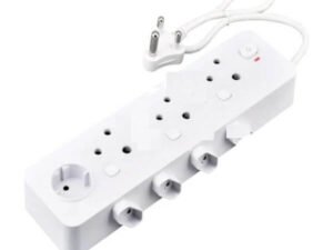 7 Way Multi Plug Adapter with Switches