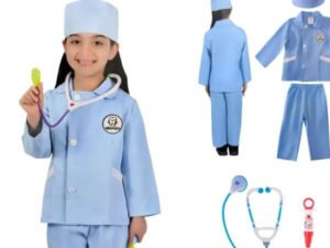 Dentist Role Play Costume Set with Accessories
