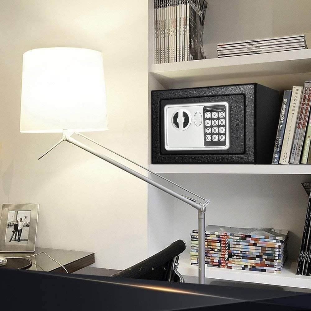 Electronic Digital Metal Safe Box with Keys Electronic Digital Metal Safe Box with Keys