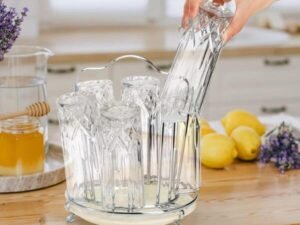 Glass Holder and Drainer Stand