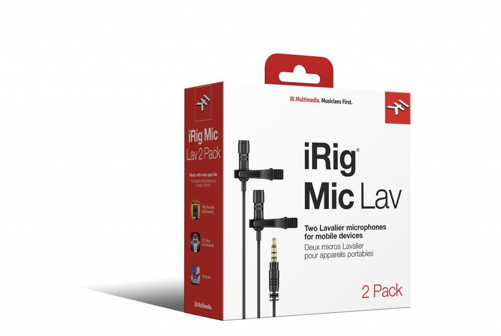 IK Multimedia iRig Mic Lavalier 2 Pack