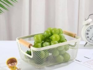 Small Stainless Steel Mesh Storage Basket