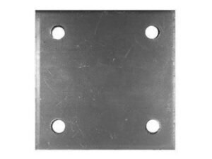 200 x 200mm Steel Base Plate 3mm thick with Holes