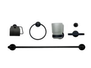 6 Piece Bathroom Accessory Set