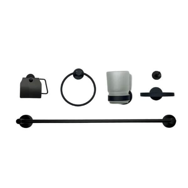 6 Piece Bathroom Accessory Set
