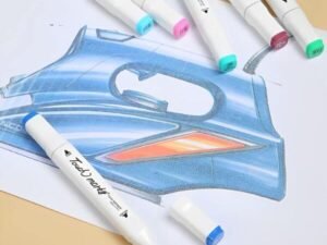 60PCS Waterproof Sketch Marker for Kids