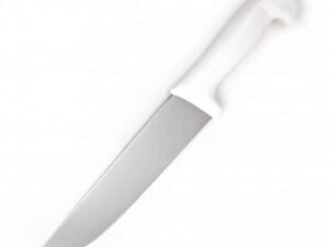 8 Inch Stainless Steel White Handle Knife