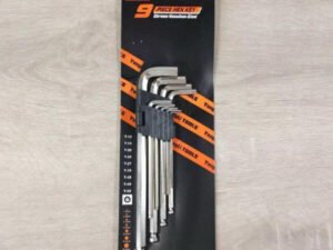 9 Piece Ball Point Hex Key Set