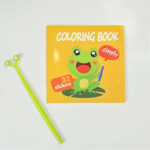 Colouring Book with Stickers
