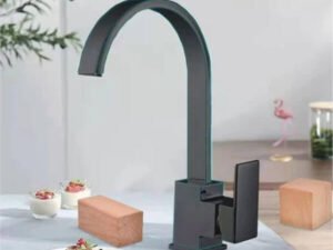 Flat Black Kitchen Sink Mixer