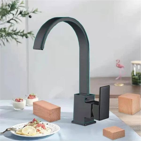 Flat Black Kitchen Sink Mixer