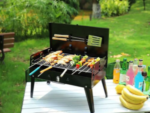 Folding Portable Barbecue Charcoal Grill