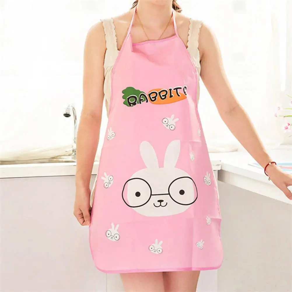 Kids Cartoon Adjustable Waterproof Sleeveless Cooking Apron