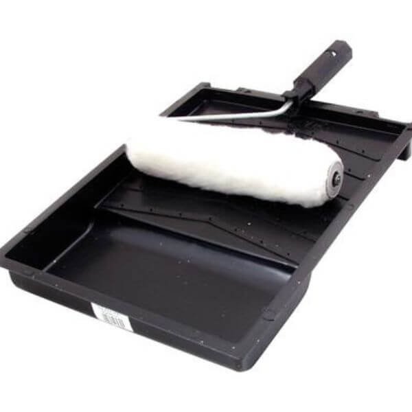 Metal Handle Paint Roller and Tray Set