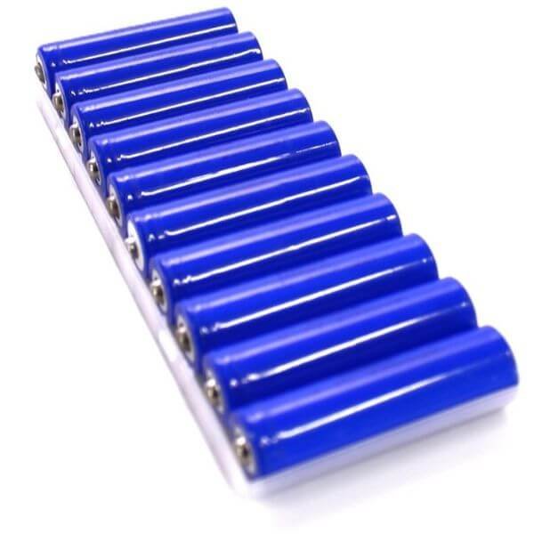 Pack of 10 Rechargeable 3.7V Lithium Batteries