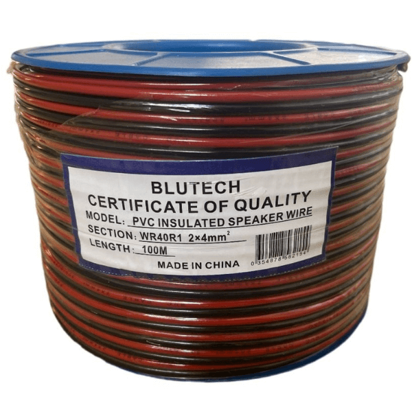 100M 2x2.5mm² PVC Insulated Speaker Wire