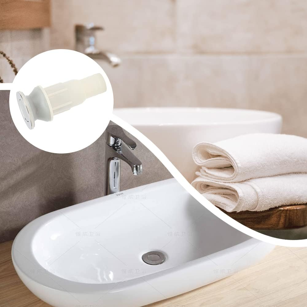 Surface Basin Waste Flip Top Basin Drain Unslotted Sink Plug 30mm